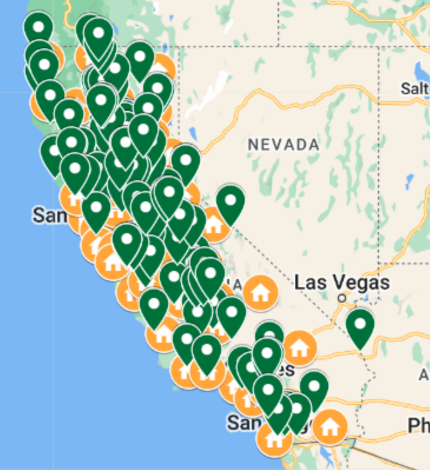 California Rurality Map California Rural Ed Network - Home